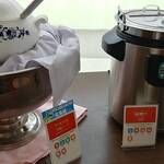 ベイクオーレ - きたあかりの冷製スープ、味噌汁