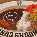 100時間カレー - 料理写真:ハングリーカレー　ハーフ