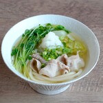 九州名物とめ手羽 - 天恵美豚のみぞれうどん
