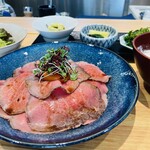 Beans and Mai.Cul - 山形牛ローストビーフ丼ランチ
