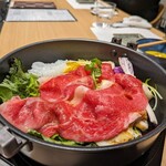 Beans and Mai.Cul - 山形牛ブリスケのすき焼き