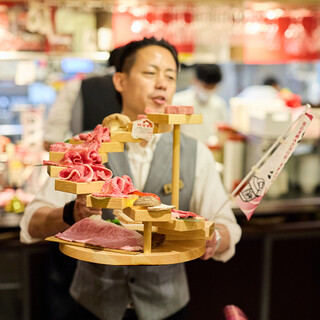仕入れが強いからこそ！日本三大和牛【松阪牛】も贅沢一頭買い！