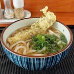 北条製麺所 - 料理写真:■ かけ (中)　■ ちくわ天