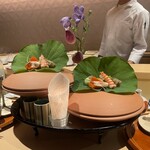 銀座 しのはら - 本日のハイライト　八寸