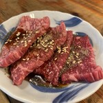 肉屋 金星 - 赤肉390円