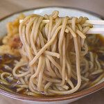 六文そば - いかげそ天そば@税込700円