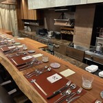 北野坂 木下 - ずらりと並ぶカトラリー