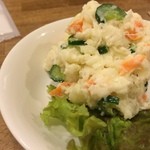 かぶら屋 - ﾎﾟﾃﾄｻﾗﾀﾞ280円