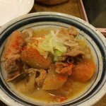 かぶら屋 - ﾓﾂ煮280円