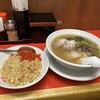 春陽軒 - らーめん やきめし(少なめ)セット