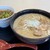 うさぎ家 - 料理写真:背脂うどん＆あごめし