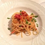 パッソ・ア・パッソ - 手長エビのリングイネ