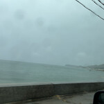 新島水産 - あいにくの雨でした