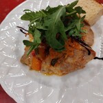 TOM TOKYO - ポークピカタチーズリゾット添え¥1200