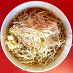 ラーメン - 並豚②(ニンニクアリ、アブラカラメマシ)