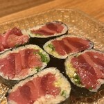 和食 日なた - 赤身と中トロの海苔巻き寿司　6貫