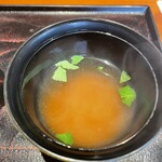 銀座 蟹みつ - 蟹のお味噌汁