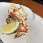 銀座 蟹みつ - 焼きタラバ