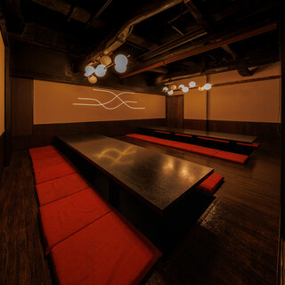 【完全個室完備】掘り悟達の完全個室は2名～60名様まで対応可