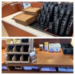 オーシャン - お水や食器もセルフコーナー