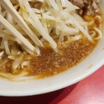 ラーメン二郎 - スープ