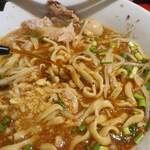 ラーメン二郎 - 赤酢投入～♪