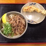 麺処 綿谷 - 牛肉ぶっかけ（ハーフ）_2014年10月