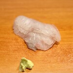 新橋鶴八 - ひらめ