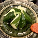 炉ばたノ玉屋 - きゅうり辛味噌　480円税込