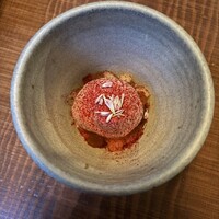 Bistro yen - 甘エビ/桃/ビーツ