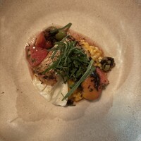 Bistro yen - 真鯛/トマト/紫蘇