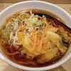 吉そば - かき揚げ細うどん(600円)