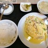 謝朋酒樓 - 蟹肉とふわふわ卵炒めセット1100円