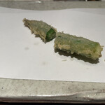 天ぷら あらたみかわ - オクラ