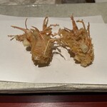 天ぷら あらたみかわ - 海老の頭