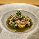 雪花菜 - 冷しゃぶ