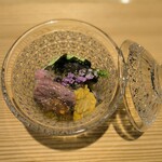 312704493 - 蝦夷鮑の酒蒸しトモサンカク