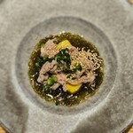 雪花菜 - 冷しゃぶ