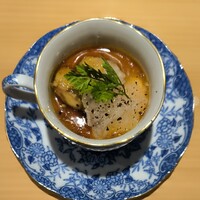 雪花菜 - 茶碗蒸し