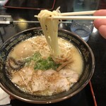 新横浜ラーメン博物館 - こむらさき　王様たまごラーメン