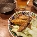 生ビール199円とおでん500円食べ放題 のれん - 手羽先～☆