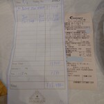 シャトー　ラ・パルム・ドール - 会の方からは、現金でもらい
      3人分、立て替えて纏めてカードで支払いをした