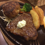 レストラン キャロッツ - 常陸牛のランプステーキ150g