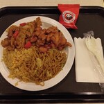 パンダエクスプレス - トレーのセッティング