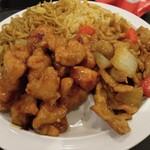 パンダエクスプレス - オレンジチキンとモンゴリアンポーク