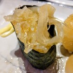 いちば寿司 - ふかフカセットのふかひれ錦糸軍艦