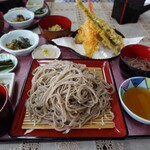 元祖 手打生そば やまびこ - 