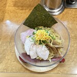 츄우카 소바 엔쟈쿠 - 冷やしやくみ煮干まぜSoba　８５０円　(2025/07)