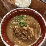麺王 - 徳島ラーメン800円　ライス200円