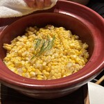 MAKIBI YUI - とうもろこしのバター土鍋ご飯